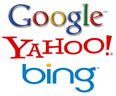Google Bing Yahoo